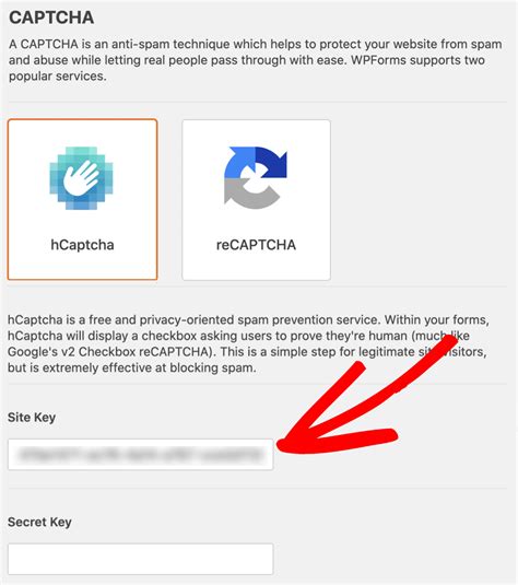 hcaptcha test site.